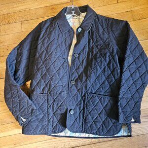 Women's LL Bean navy quilted jacket, XSP
